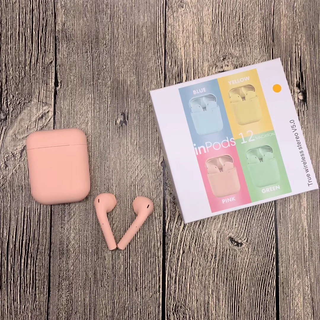RTS i 12 Inpods 12 Tws New Released Girls Cute Deep Bass Wireless Earbuds - ANKUX.COM
