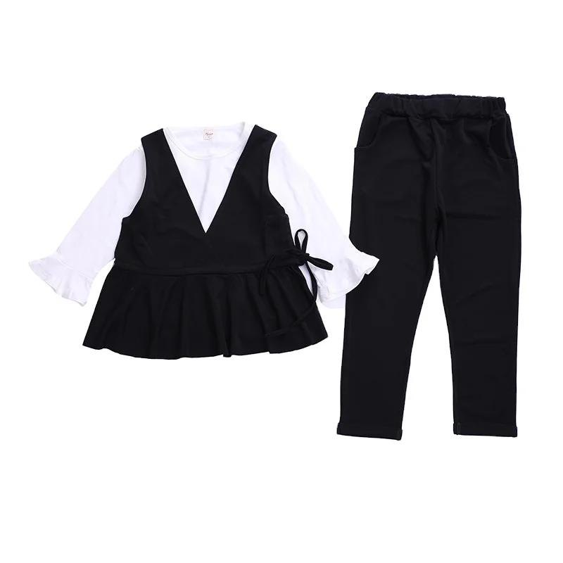 2021 New Spring Girls Korean Children'S Casual Wear Girls Three-Piece Cross-Border Children's Clothing, Black, khaki
2021 New Spring Girls Korean Children'S Casual Wear Girls Three-Piece Cross-Border Children's Clothing, Black, khaki