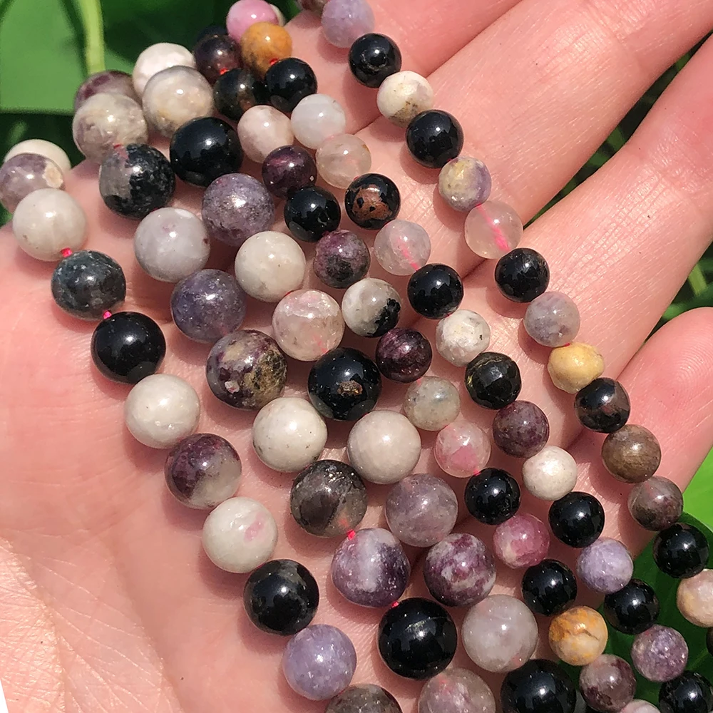 Natural Stone Beads 4/6/8/10mm A+ Grade Round Colorful Tourmaline Beads For Making Bracelet Diy Jewelry
Natural Stone Beads 4/6/8/10mm A+ Grade Round Colorful Tourmaline Beads For Making Bracelet Diy Jewelry