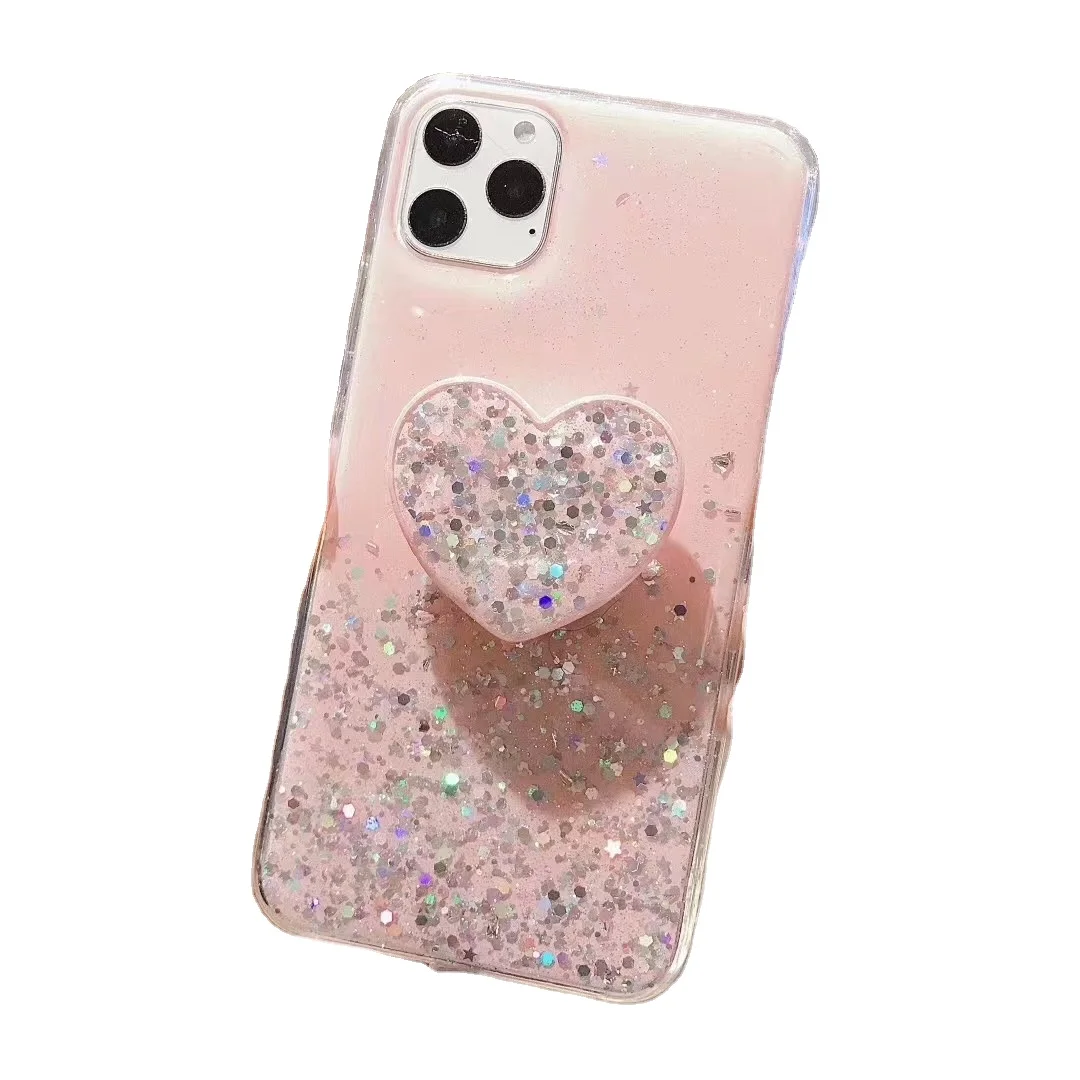 Luxury Bling Girls Cover Glitter Phone Case with stand holder for iPhone 11 XS XR 12 Pro Max, 4 colors
Luxury Bling Girls Cover Glitter Phone Case with stand holder for iPhone 11 XS XR 12 Pro Max, 4 colors