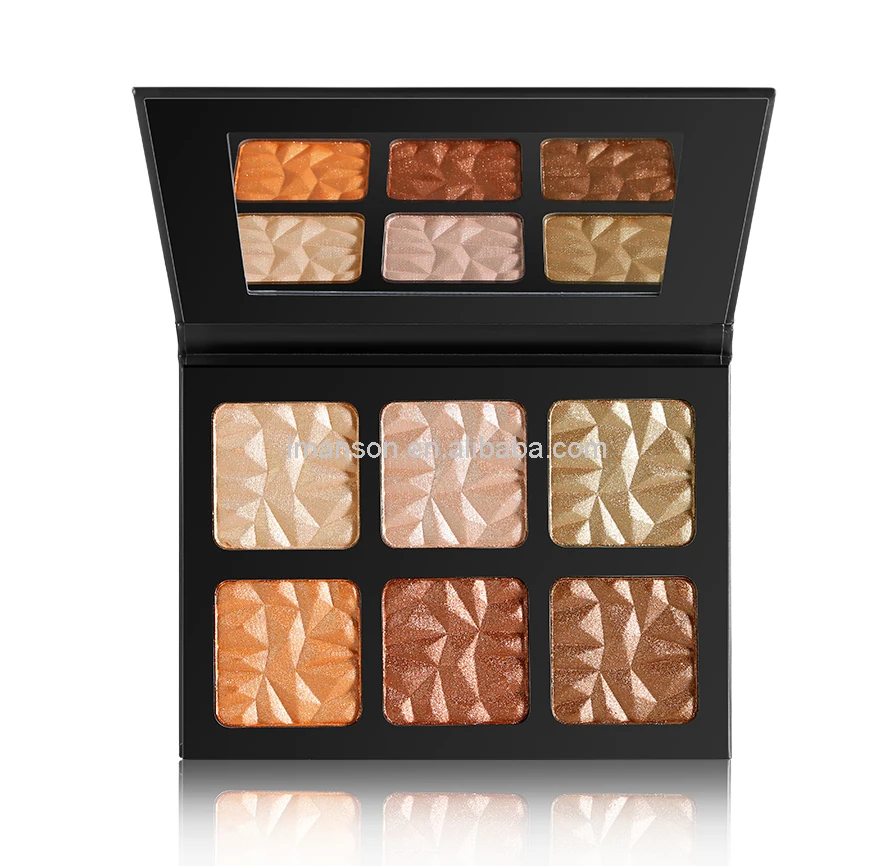 Private Label Highlighter Makeup Diamond Shimmer Body Highlighter Palette, 6 color / palette
Private Label Highlighter Makeup Diamond Shimmer Body Highlighter Palette, 6 color / palette