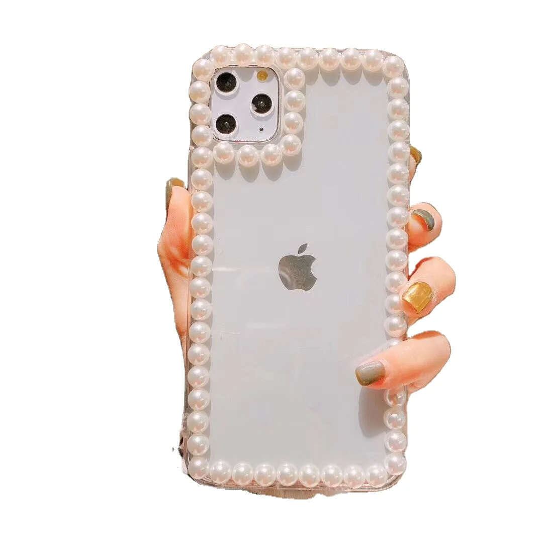 Drop Shipping Mobile Phone case luxury pearl Acrylic TPU case for iPhone 12 12Pro max mobile case covers for iPhone 11, As picture show
Drop Shipping Mobile Phone case luxury pearl Acrylic TPU case for iPhone 12 12Pro max mobile case covers for iPhone 11, As picture show