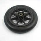 China factory different inch high quality solid rubber wheel