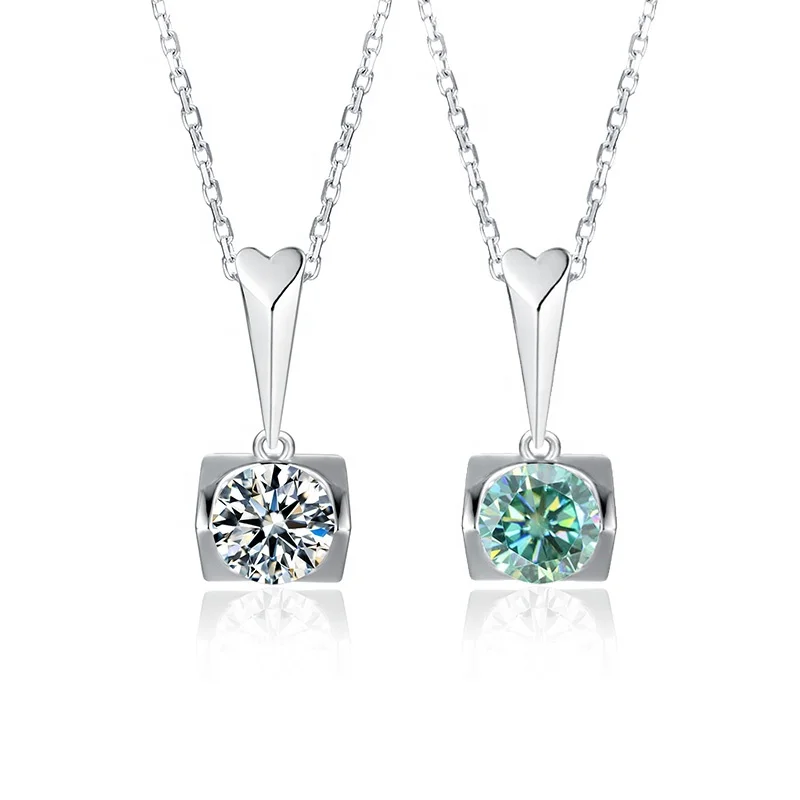Abiding Moissanite Jewellery 925 Silver Mosanite Necklace Round Shape Pendant Women Fashion Jewelry
Abiding Moissanite Jewellery 925 Silver Mosanite Necklace Round Shape Pendant Women Fashion Jewelry