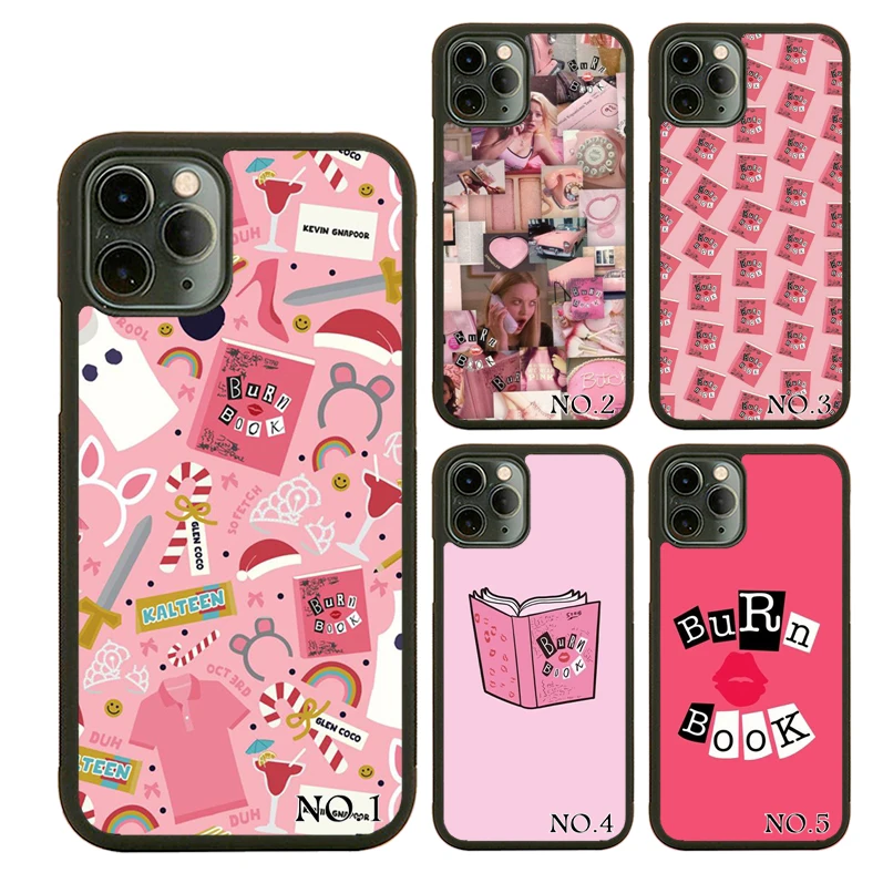 Classic American comedy Mean Girls Burn Book Black TPU+PC Mobile Phone Accessories For iPhone 13 11Pro 12 Mini 11Pro Max Case
Classic American comedy Mean Girls Burn Book Black TPU+PC Mobile Phone Accessories For iPhone 13 11Pro 12 Mini 11Pro Max Case