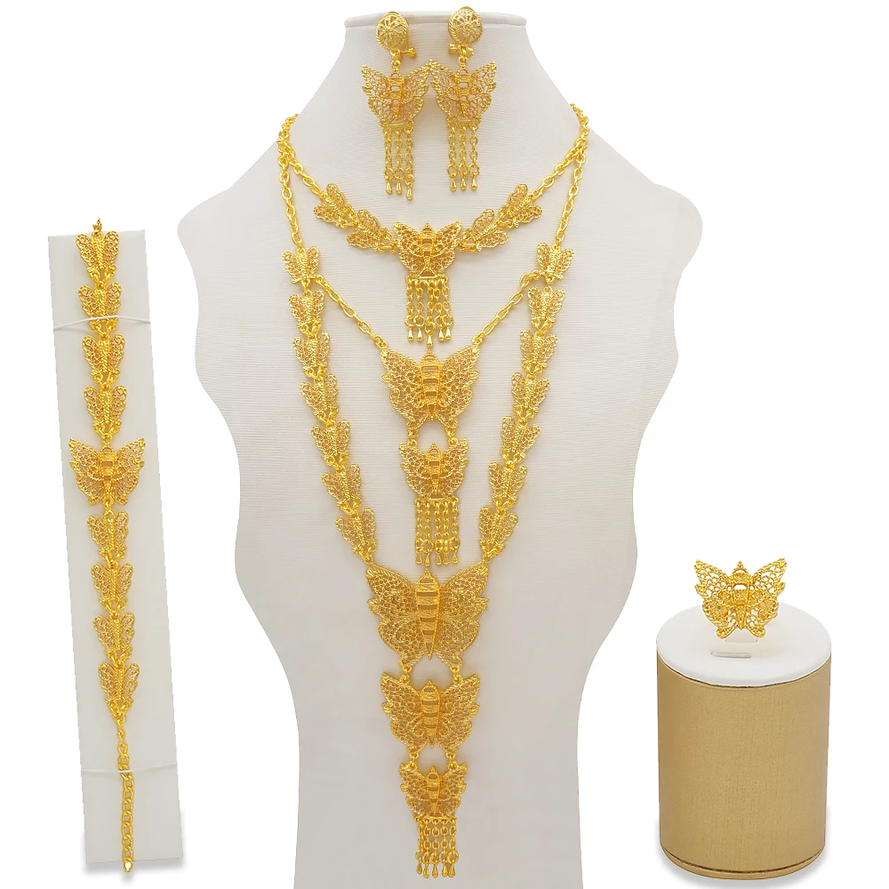 2021 Saudi plated gold jewelry set African fashion jewelry sets gold plated jewelry necklace sets BJ847, As picture
2021 Saudi plated gold jewelry set African fashion jewelry sets gold plated jewelry necklace sets BJ847, As picture
