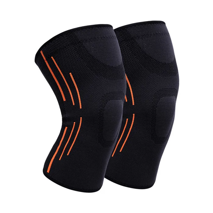 Running fitness training protective gear outdoor sports silicone gasket double spring suppor non slip knee supporter, Black+orange
Running fitness training protective gear outdoor sports silicone gasket double spring suppor non slip knee supporter, Black+orange