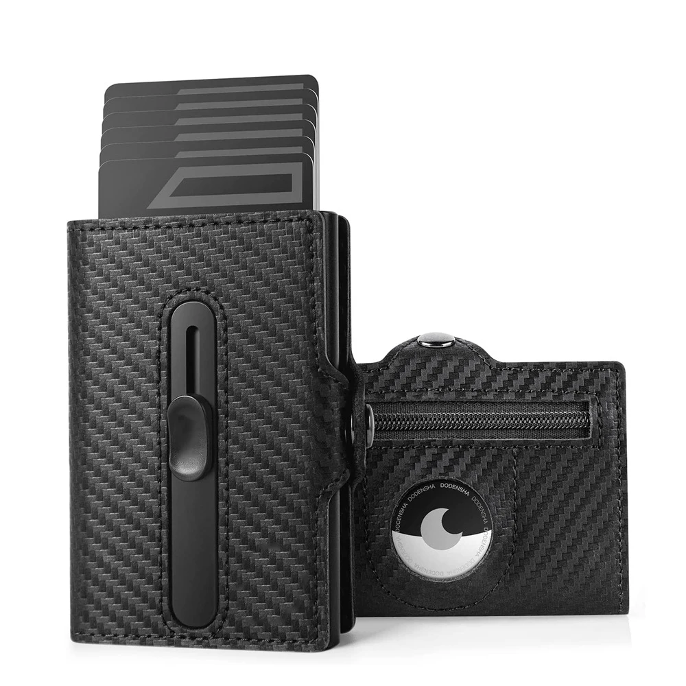 2023 front purse Magnetic Button Genuine Leather Metal wallet new Airtag smart wallet one touch magnetic card holder
2023 front purse Magnetic Button Genuine Leather Metal wallet new Airtag smart wallet one touch magnetic card holder