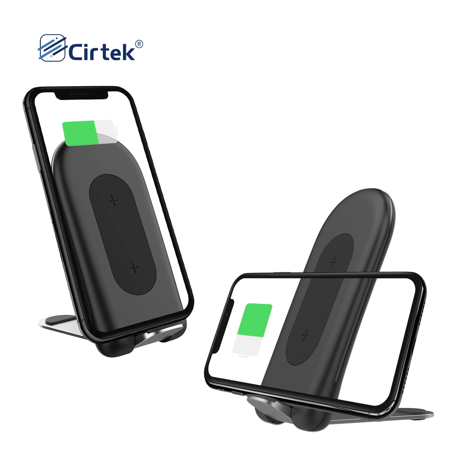 Cirtek foldable phone wireless charger receiver QI certified type c compatible15w universal compatible wireless charger, Black
Cirtek foldable phone wireless charger receiver QI certified type c compatible15w universal compatible wireless charger, Black