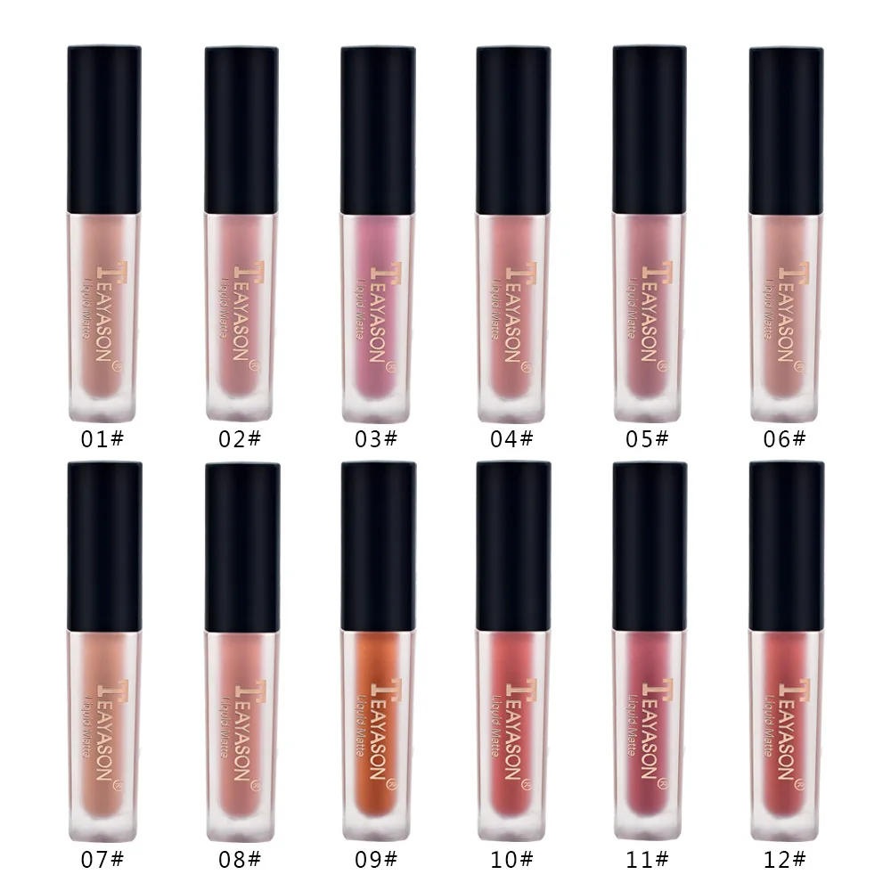 12 Color Velvet Matte Lipstick Lip Set Waterproof Long Lasting Make Up Red Lip Gloss Pencil Kits Nude Makeup Liquid Lip Stick
12 Color Velvet Matte Lipstick Lip Set Waterproof Long Lasting Make Up Red Lip Gloss Pencil Kits Nude Makeup Liquid Lip Stick