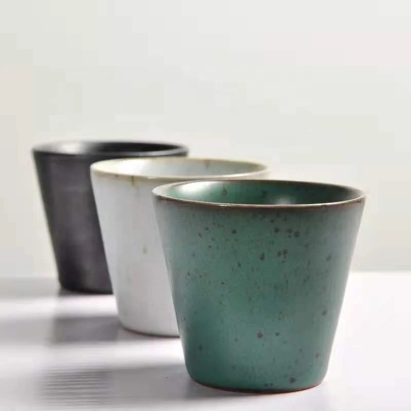 50ml Coffee cup Personalized Creative Antique Japanese Stoneware Black Color Tea Cup for Gifts
50ml Coffee cup Personalized Creative Antique Japanese Stoneware Black Color Tea Cup for Gifts