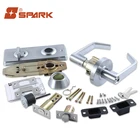 High Security Safe Zinc Alloy Tubular Door Lock Ansi Grade 2 Residential Leverset main door lock