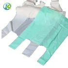 T-shirt Bags Double Handles 100%Bio Degradable T-Shirt Compostable Shopping Bags For Supermarket