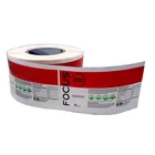 Custom Adhesive Printed Waterproof Food Containers Matte Laminated Labels Stickers Roll for Glass bottle