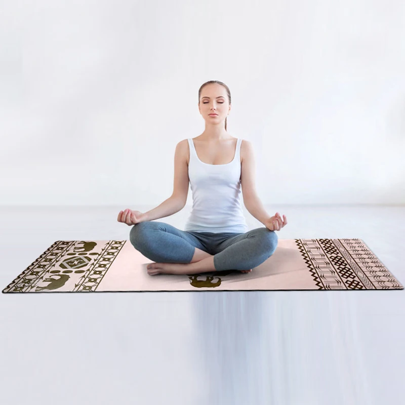Hot New Custom Natural Rubber Stains Resistant Non-Toxic Suede Yoga Mat, Customized
Hot New Custom Natural Rubber Stains Resistant Non-Toxic Suede Yoga Mat, Customized