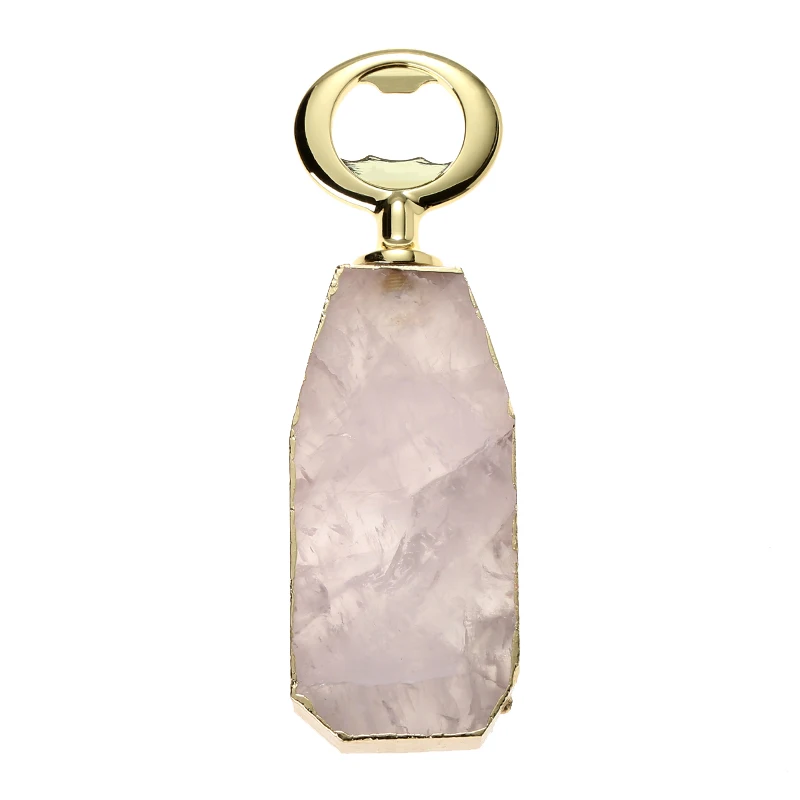 Home catering furnishing articles natural crystal pink quartz bottle opener, Pink and white
Home catering furnishing articles natural crystal pink quartz bottle opener, Pink and white