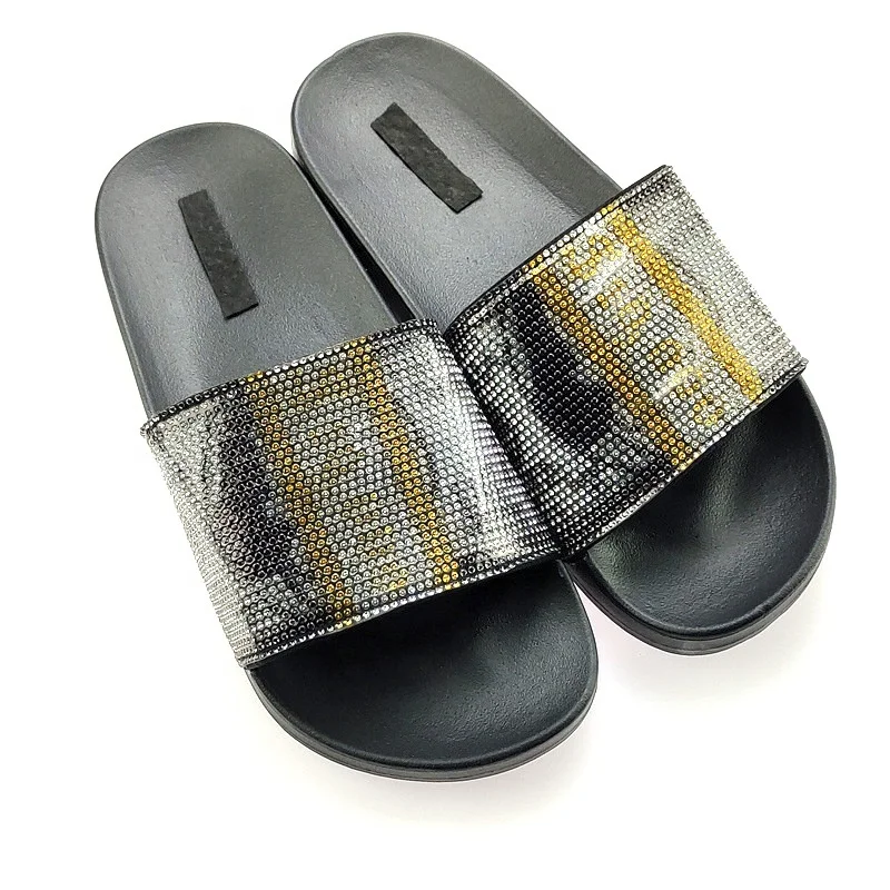 Summer Women Sandals With Dollar Rhinestone PVC Shiny Diamond Flat Women Slippers For Ladies
Summer Women Sandals With Dollar Rhinestone PVC Shiny Diamond Flat Women Slippers For Ladies
