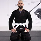 Black Bjj Kimono Bjj Gi High Quality Custom made Brazilian jiu jitsu uniform