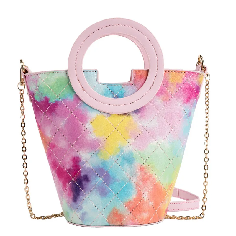 Wholesale Fashion Colorful Lady Bucket Bag PU Leather Shoulder Bag Chain Luxury Purses And Handbags For Women, 6 colors
Wholesale Fashion Colorful Lady Bucket Bag PU Leather Shoulder Bag Chain Luxury Purses And Handbags For Women, 6 colors