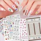 2020 Wholesale Nail Art Decoration Brand LOGO Designers Nail Sticker