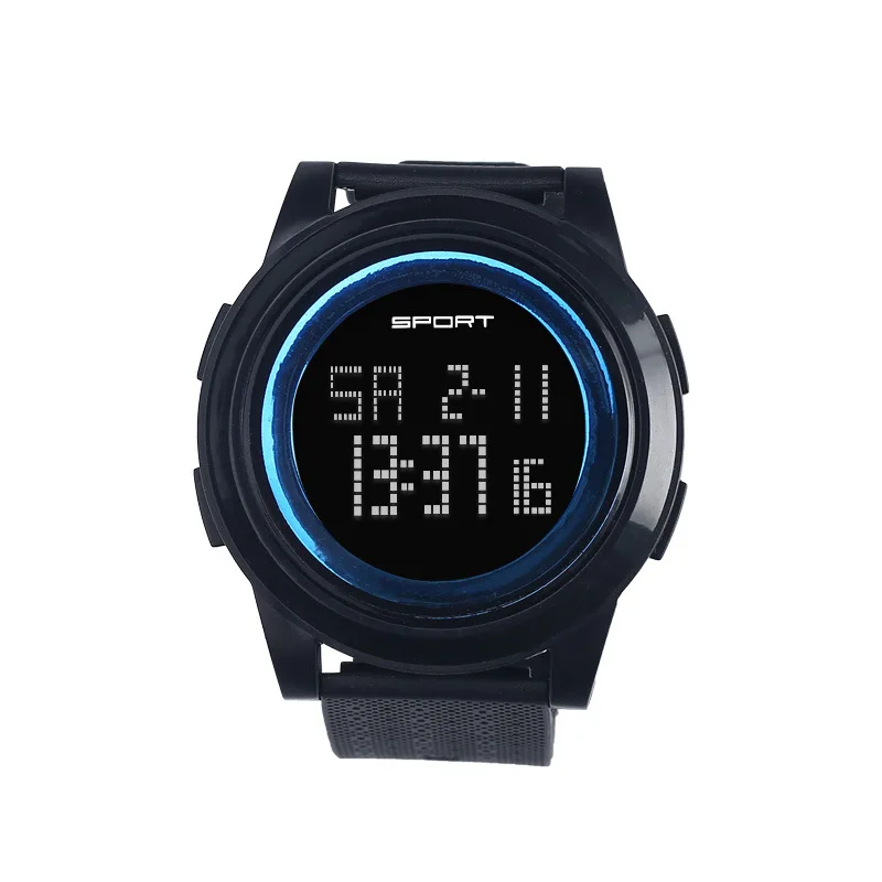 Children's watches Manufacture Man Wrist Watch Double Display led rubber alarm functional gift set man electronic watch
Children's watches Manufacture Man Wrist Watch Double Display led rubber alarm functional gift set man electronic watch