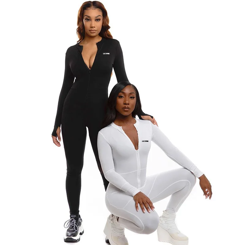 OEM ODM zipper long Sleeve Sports Set jumpsuit breathable Letter Activewear Ladies High Quality Yoga Active Wear Set
OEM ODM zipper long Sleeve Sports Set jumpsuit breathable Letter Activewear Ladies High Quality Yoga Active Wear Set