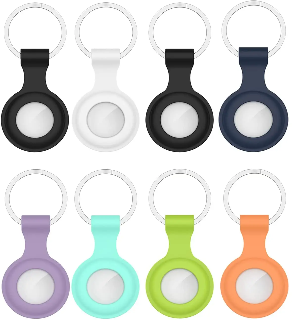 Anti Scratch Portable Soft Silicone Protector Sleeve Case For Airtag Key Finder Holder, Black,red,white,pink,green,orange,purple
Anti Scratch Portable Soft Silicone Protector Sleeve Case For Airtag Key Finder Holder, Black,red,white,pink,green,orange,purple