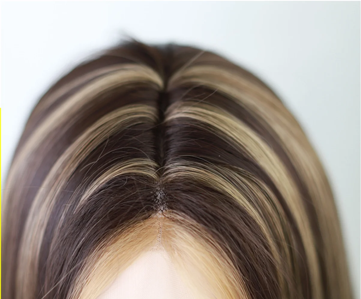 Ombre Pre-plucked Blonde Mixed Brown 24inch long Straight Hair synthetic lace front wig synthetic piano platinum, As picture, can be customized
Ombre Pre-plucked Blonde Mixed Brown 24inch long Straight Hair synthetic lace front wig synthetic piano platinum, As picture, can be customized