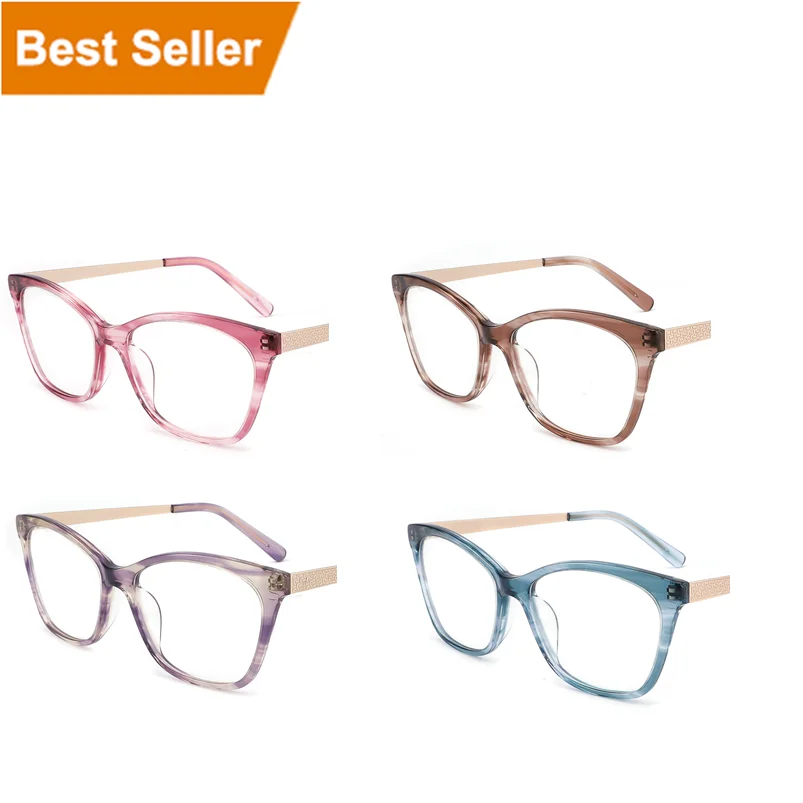 VIFF HA1008 Eyeglasses Fashion Optical Frame Woman Glasses High Quality Acetate Optical Frames Manufactures
VIFF HA1008 Eyeglasses Fashion Optical Frame Woman Glasses High Quality Acetate Optical Frames Manufactures