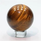 Best Tiger Popular Recommend Crystal Stone Ball Best Selling Yellow Tiger Eye Stone Ball