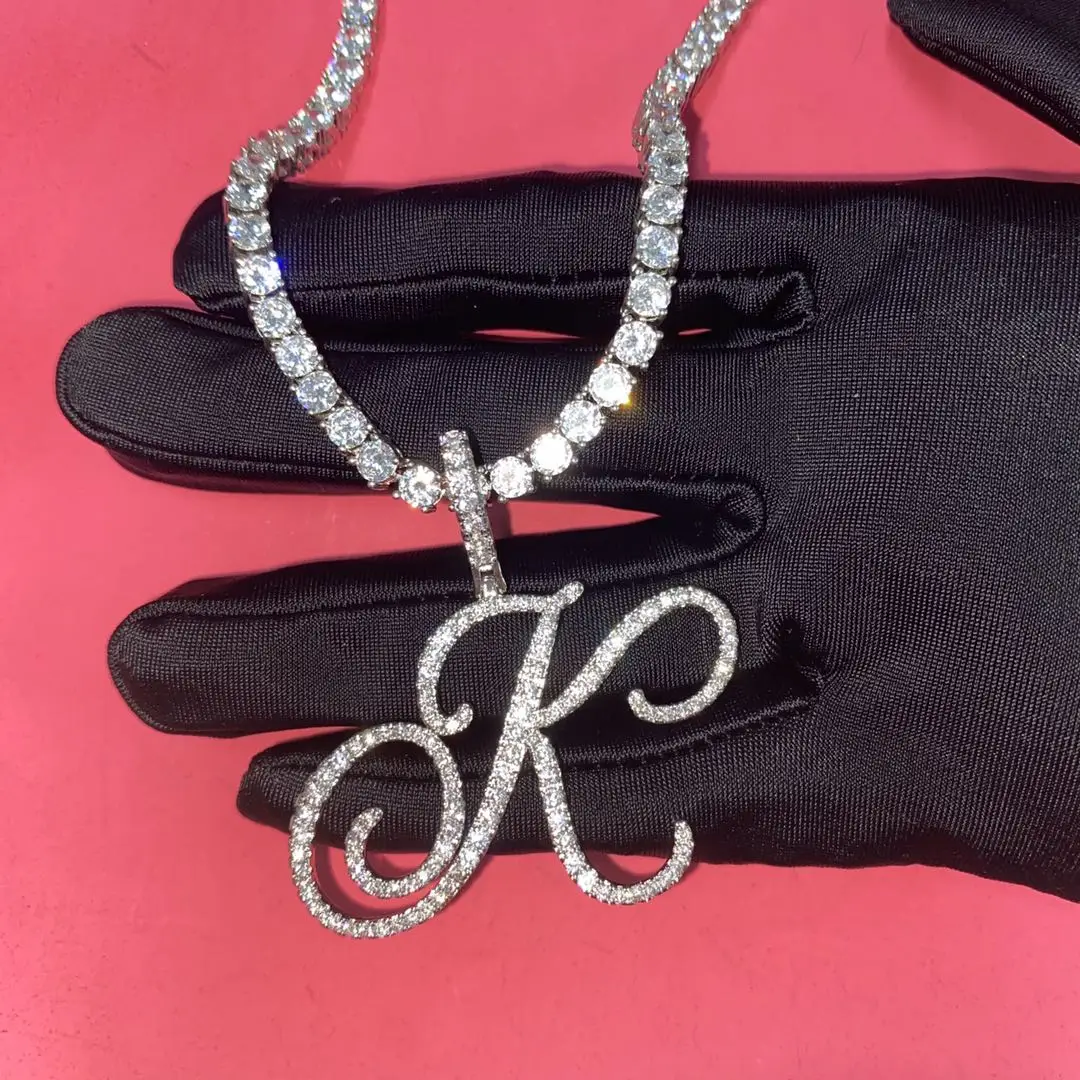 Custom name Cursive letter Necklaces & Pendant Gold Silver Charm Men's Women Fashion Hip Hop Rock Jewelry With Rope chain
Custom name Cursive letter Necklaces & Pendant Gold Silver Charm Men's Women Fashion Hip Hop Rock Jewelry With Rope chain
