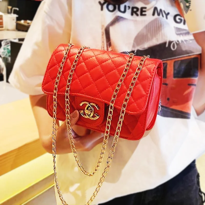 2020 New Versatile One-shoulder Bag Korean Version Of Ins Super Hot Fairy Chain Fashion Crossbody Bag Women's Shoulder Bag, Red, black, silver, pink
2020 New Versatile One-shoulder Bag Korean Version Of Ins Super Hot Fairy Chain Fashion Crossbody Bag Women's Shoulder Bag, Red, black, silver, pink