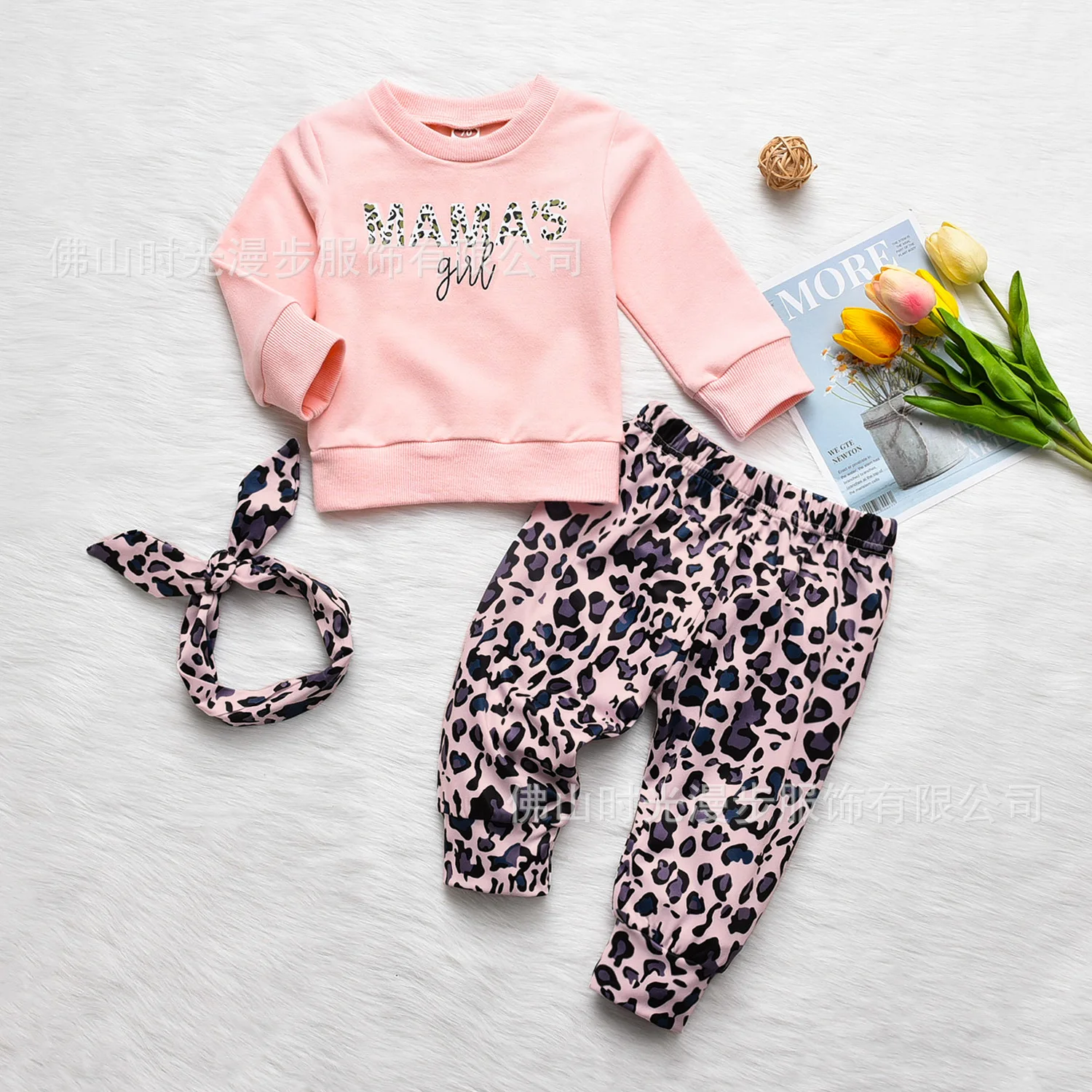 2021 Autumn Winter Infant clothing Baby Girls Clothes long sleeve+leopard print Pants 2 pcs Outfit Suit, Pink
2021 Autumn Winter Infant clothing Baby Girls Clothes long sleeve+leopard print Pants 2 pcs Outfit Suit, Pink