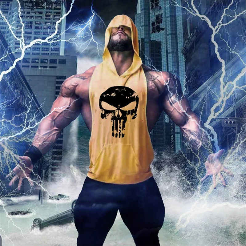 Cotton Breathable Workout Sport Wear Plus Size Fitness Sweat Vest Gym Wear Men'S Shirt Tank Top
Cotton Breathable Workout Sport Wear Plus Size Fitness Sweat Vest Gym Wear Men'S Shirt Tank Top