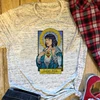 Hot Selling Pretty short sleeved fun Polyester/cotton T-shirt new design women t shirt Saint Mia Image Print Women T Shirt