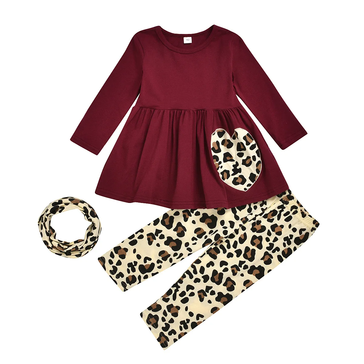 2021 long sleeve love tie cloth top leopard print trousers neck three pieces set suit girls clothing sets for printing, As pic shows, we can according to your request also
2021 long sleeve love tie cloth top leopard print trousers neck three pieces set suit girls clothing sets for printing, As pic shows, we can according to your request also