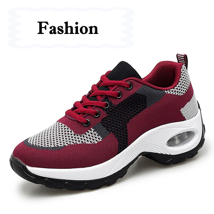 wholesale Women's Air Cushion Dancing Shoes Tennis Gym Trainers Outdoor Sports Shoes for ladies Wedge Sneakers For Ladies
wholesale Women's Air Cushion Dancing Shoes Tennis Gym Trainers Outdoor Sports Shoes for ladies Wedge Sneakers For Ladies