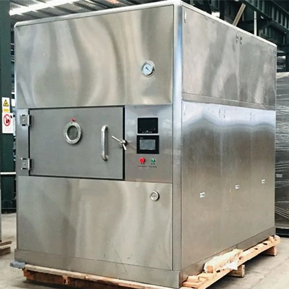 Microwave vacuum dryer dehydrator drying machine
