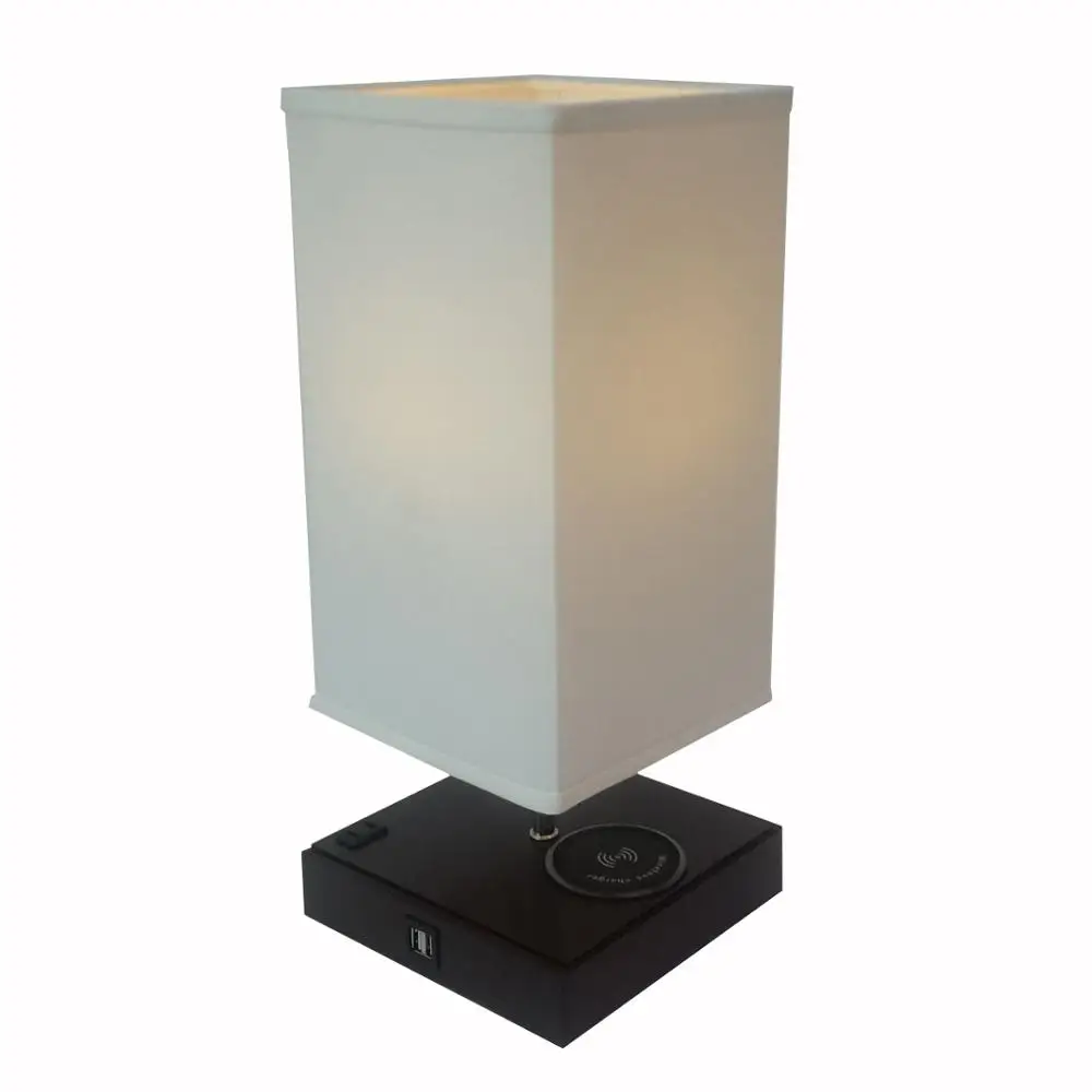 nightstand lamp with outlet