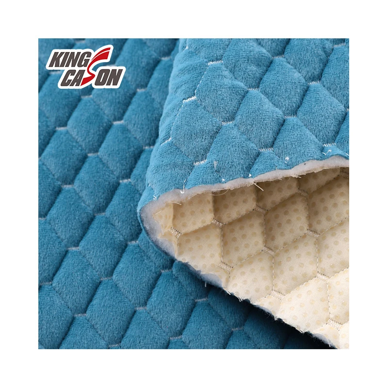 KINGCASON 2022 Factory Direct Sales Anti-slip Diamond Pattern Quilted Fabric For Tatami Mat/Sofa Cover
KINGCASON 2022 Factory Direct Sales Anti-slip Diamond Pattern Quilted Fabric For Tatami Mat/Sofa Cover