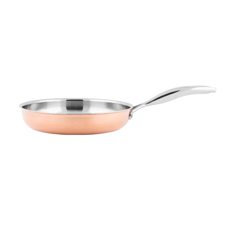 2021 fashion kitchenware copper frying pan gift cookware set Non-coating copper pan set
2021 fashion kitchenware copper frying pan gift cookware set Non-coating copper pan set