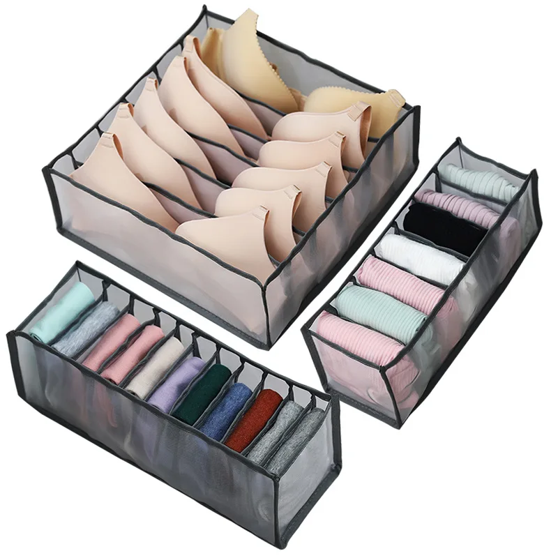 A2820 Plastic Clothes Sock Drawer Organizer Gridding Bra Sorting Box Underpants Case Drawer Divided Underwear Storage Boxes, 3 colour
A2820 Plastic Clothes Sock Drawer Organizer Gridding Bra Sorting Box Underpants Case Drawer Divided Underwear Storage Boxes, 3 colour