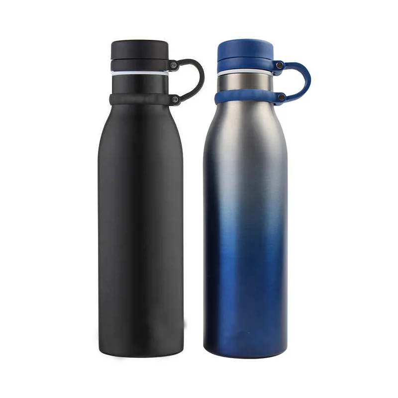 OEM New Sports Double Wall Vacuum Travel Bottle With Handle 304 Stainless Steel Thermos Cola Shaped Water Bottle, Black/white/blue/natural or customized
OEM New Sports Double Wall Vacuum Travel Bottle With Handle 304 Stainless Steel Thermos Cola Shaped Water Bottle, Black/white/blue/natural or customized