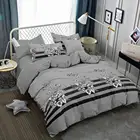 Wholesale China 100% Polyester Microfiber Bed Sheet Sets Dots Printed Queen Bedding Set Cute Duvet Cover For Home