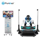 Available OEM/MDG 9D VR Game Machine Use HTC VIVE Helmet Racing Competition Simulator