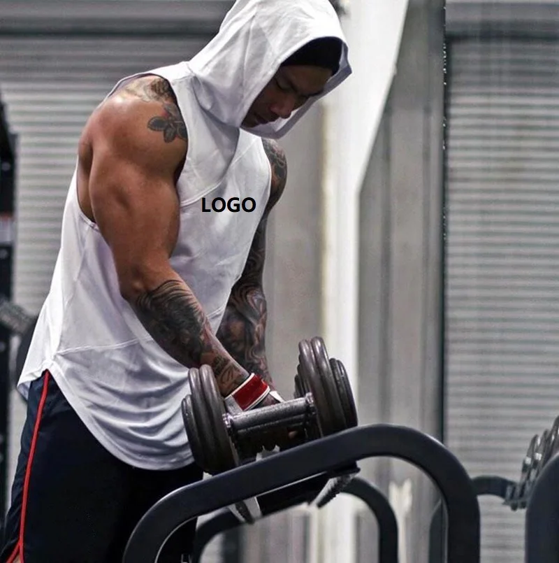 Vedo Fitness Vest Dropshipping Custom Logo 95% Cotton Sports Fitness Bottoming Shirt Hooded Men Workout Vest Clothes Fitness, Picture shows
Vedo Fitness Vest Dropshipping Custom Logo 95% Cotton Sports Fitness Bottoming Shirt Hooded Men Workout Vest Clothes Fitness, Picture shows