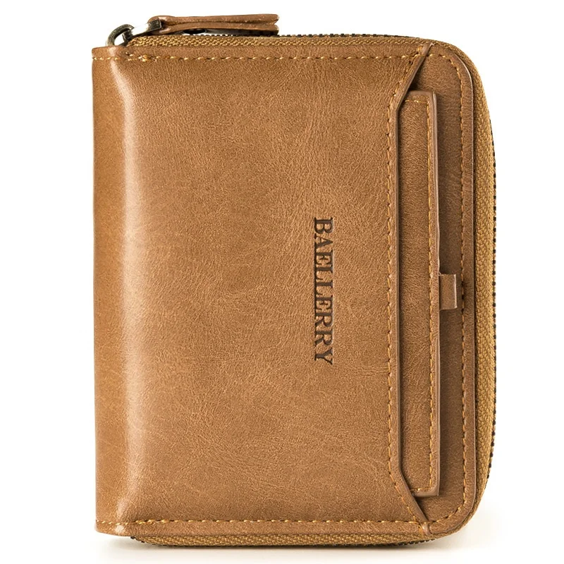 2021 Men's Wallets PU Card Holder Business Boys Durable Luxury Short Zipper Wallet High Quality Branded Leather Men Wallet
2021 Men's Wallets PU Card Holder Business Boys Durable Luxury Short Zipper Wallet High Quality Branded Leather Men Wallet