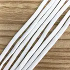 5mm White Flat Elastic Bands Elastic Cord Elastic String