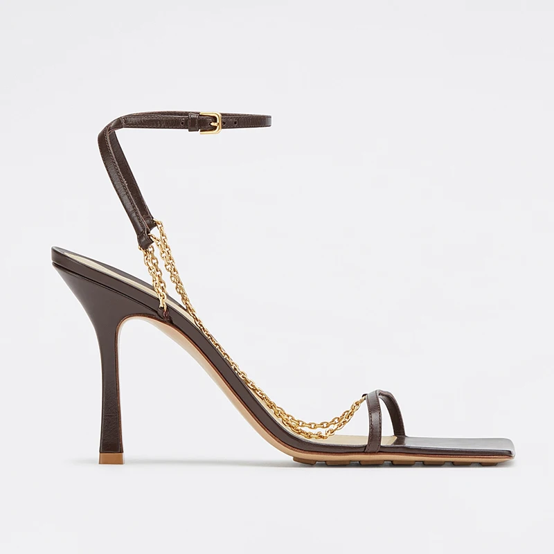 WETKISS Factory Handmade Big Size 15 Ankle Strap Sandals Thin High Heel Square Toe Sandals Summer Chain Sandals Women, Black
WETKISS Factory Handmade Big Size 15 Ankle Strap Sandals Thin High Heel Square Toe Sandals Summer Chain Sandals Women, Black