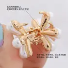 Lovely Rhinestone Flower Simulate Pearl Hair Clips Hairpins Bling Hair Jewelry Barrettes For Kids/Women Gifts